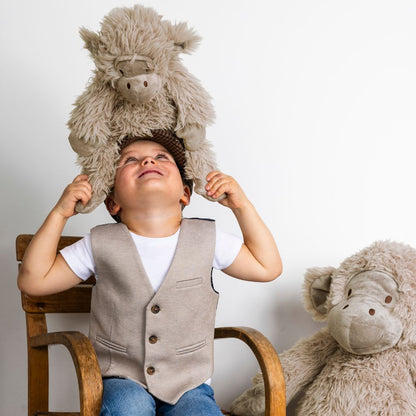 Happy Horse Knuffel Monkey Miso Bruin 70 cm