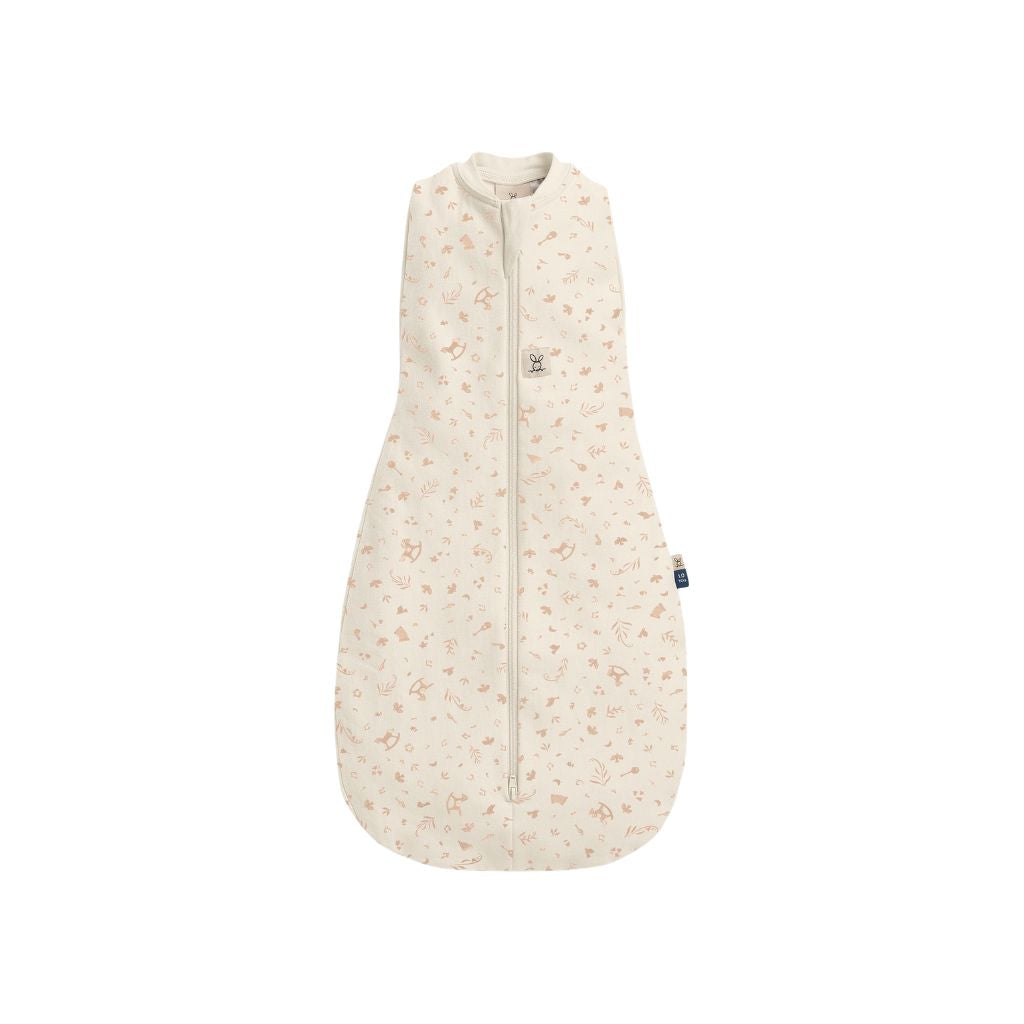 Ergopouch Sac d'emmaillotage / Sac de couchage Ergococoon Lullaby TOG 1,0 Beige 60 cm