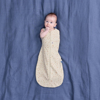 Ergopouch Sac d'emmaillotage / Sac de couchage Ergococoon Lullaby TOG 1,0 Beige 60 cm