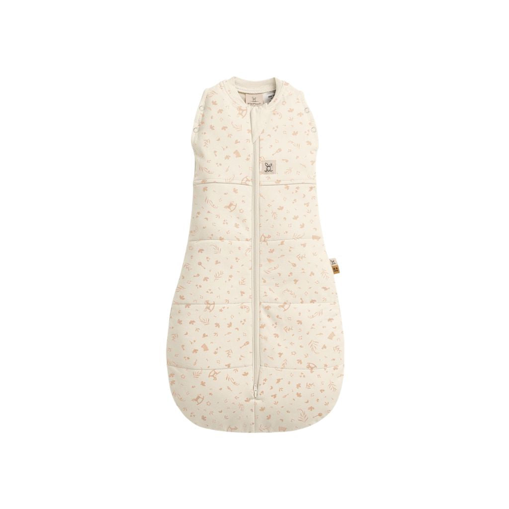Ergopouch Sac d'emmaillotage / Sac de couchage d'hiver Ergococoon Lullaby TOG 2,5 Beige 70 cm