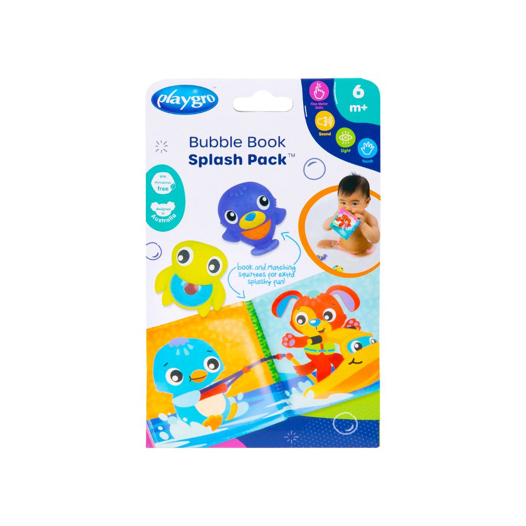 Playgro Livre de jeux pour le bain Bubble Splash 