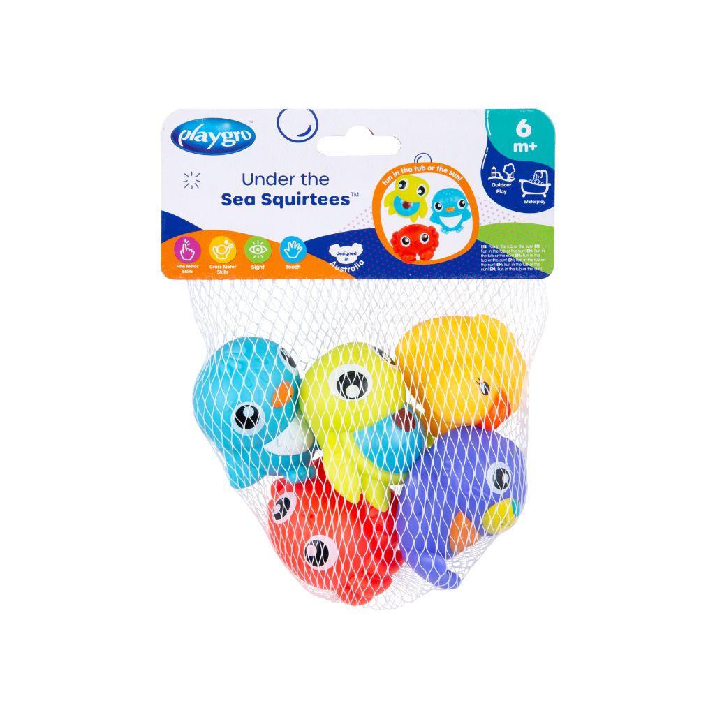 Playgro Jouets De Bain Sous La Mer Squirtees