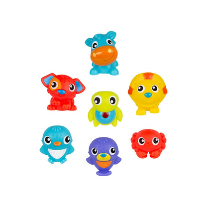 Playgro Jouets De Bain Floating Fun Friends Figurines