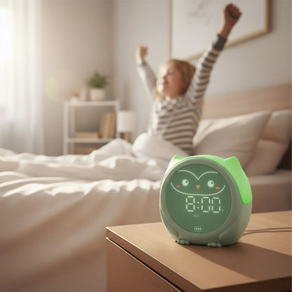 Cloud-B Owlie Le Compagnon Magique Du Sommeil Vert 