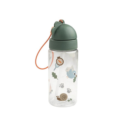 Done by Deer Gourde Avec Paille Tiny Trails Green 350 ml