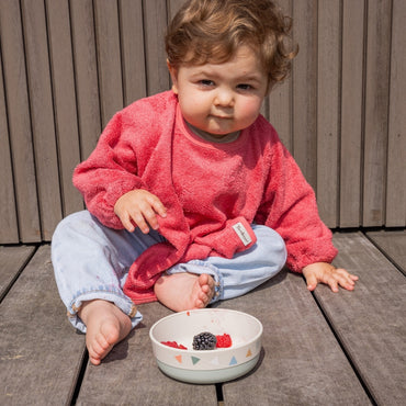 Timboo Slab met lange mouwen Raspberry Rose