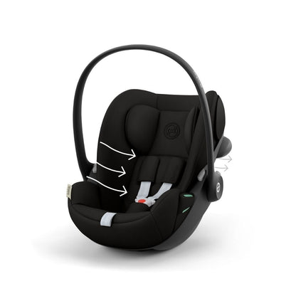 Cybex Siège-Auto Portable Groupe  0+ Cloud G3 i-size Magic Black