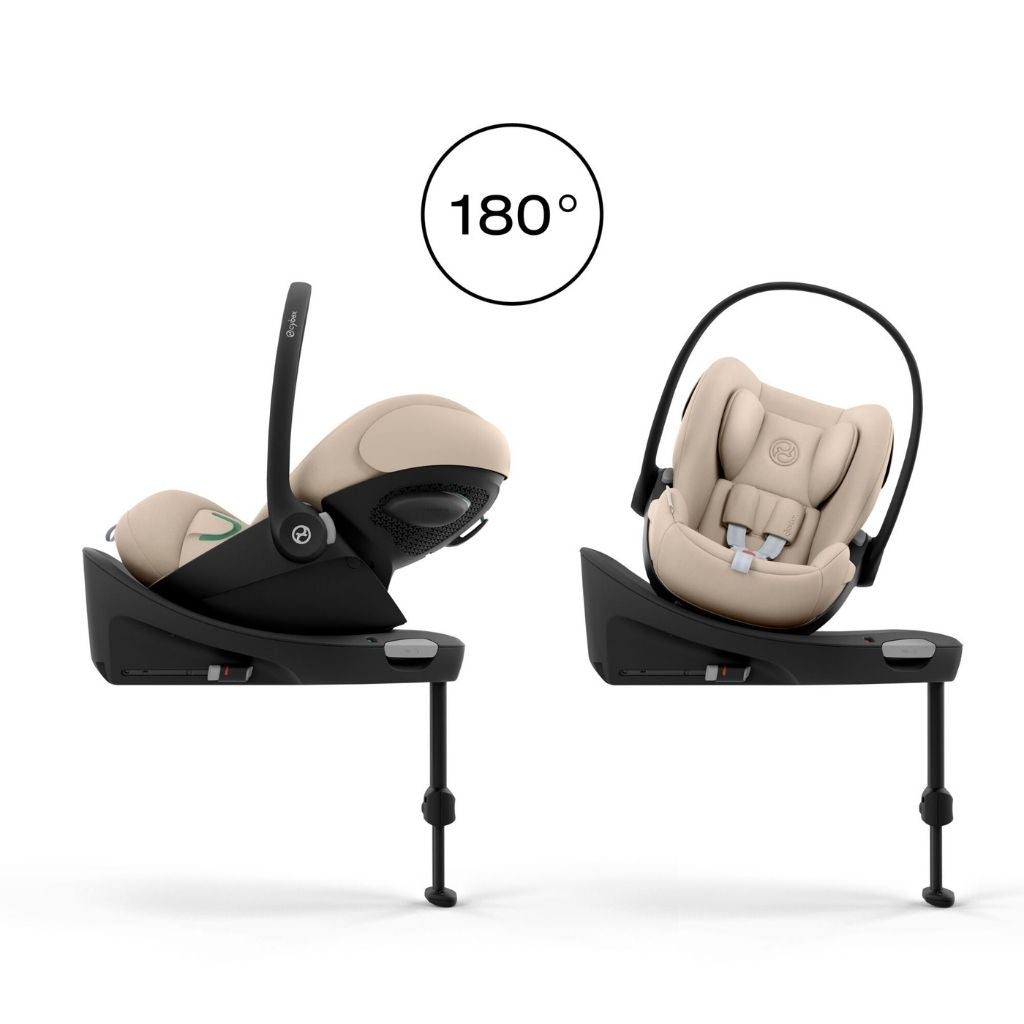 Cybex Draagbare Autostoel Groep 0+ Cloud G3 i-size Almond Beige