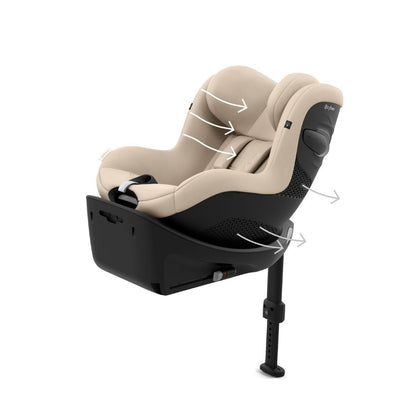 Cybex Autostoel Groep 0+/1 Sirona G3 Almond Beige
