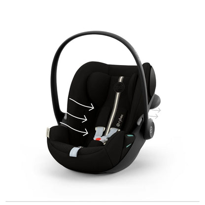 Cybex Draagbare Autostoel Groep 0+ Cloud G3 i-size Plus Moon Black