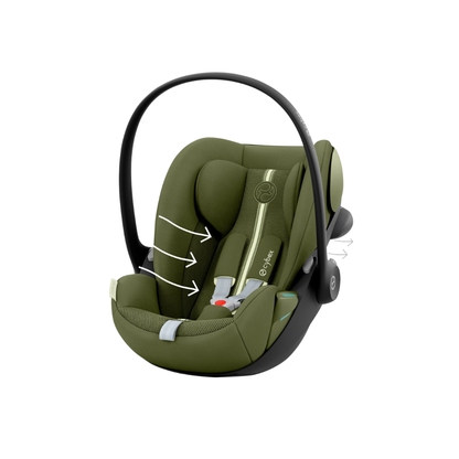 Cybex Draagbare Autostoel Groep 0+ Cloud G3 i-size Plus Moss Green