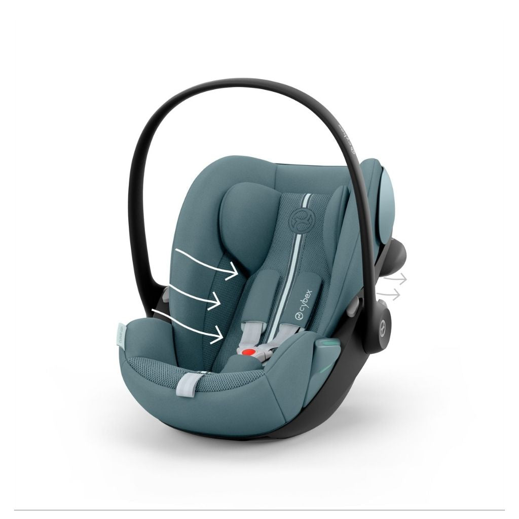 Cybex Draagbare Autostoel Groep 0+ Cloud G3 i-size Plus Stormy Blue