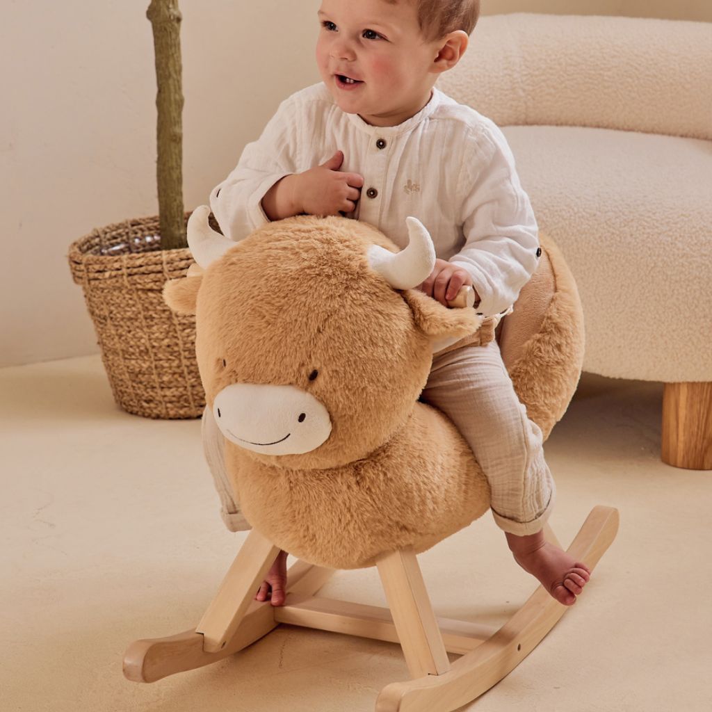 Noukie's Cheval à bascule Fluffy & Orso Rocking Chair Fluffy