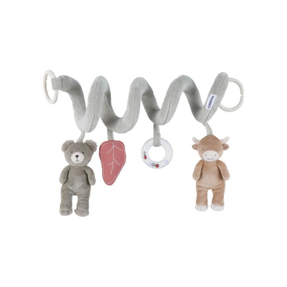 Noukie's Spirale d'activités Fluffy & Orso Grey