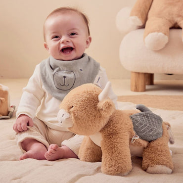 Noukie's Peluche d’activités Fluffy & Orso Fluffy Beige