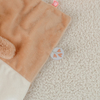 Noukie's Doudou Fluffy & Orso Comforter Lily Powder
