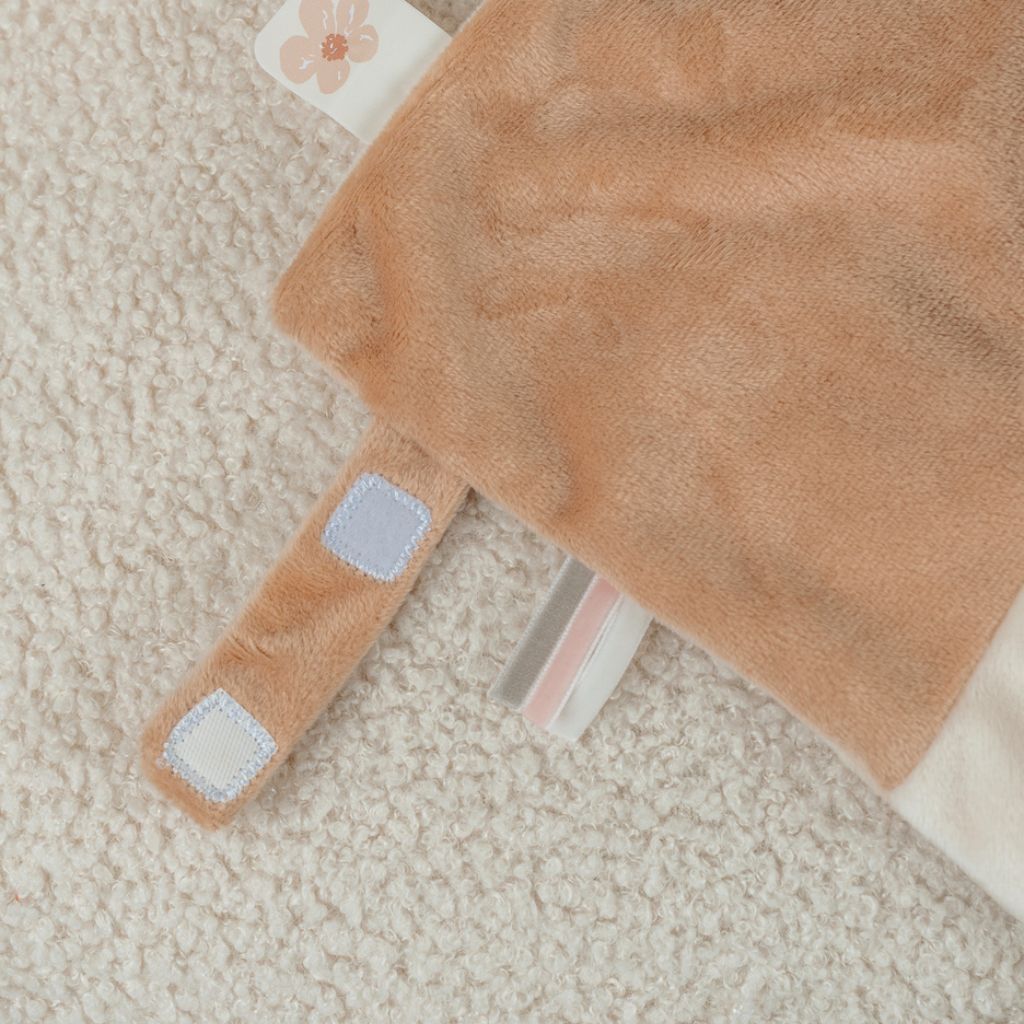 Noukie's Doudou Fluffy & Orso Comforter Lily Powder