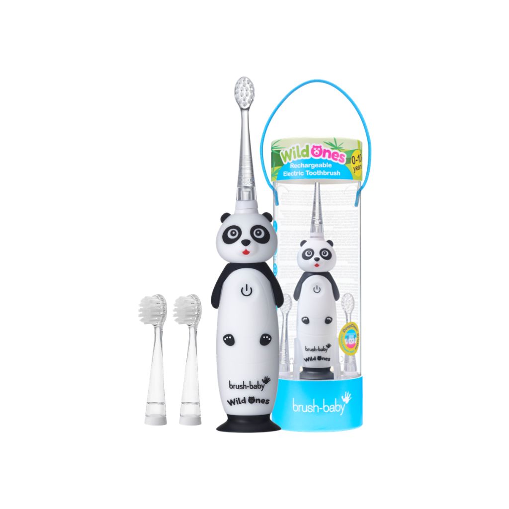 brush-baby Brosse à dents électrique WildOnes™ Pan-pan le panda 0-10 ans