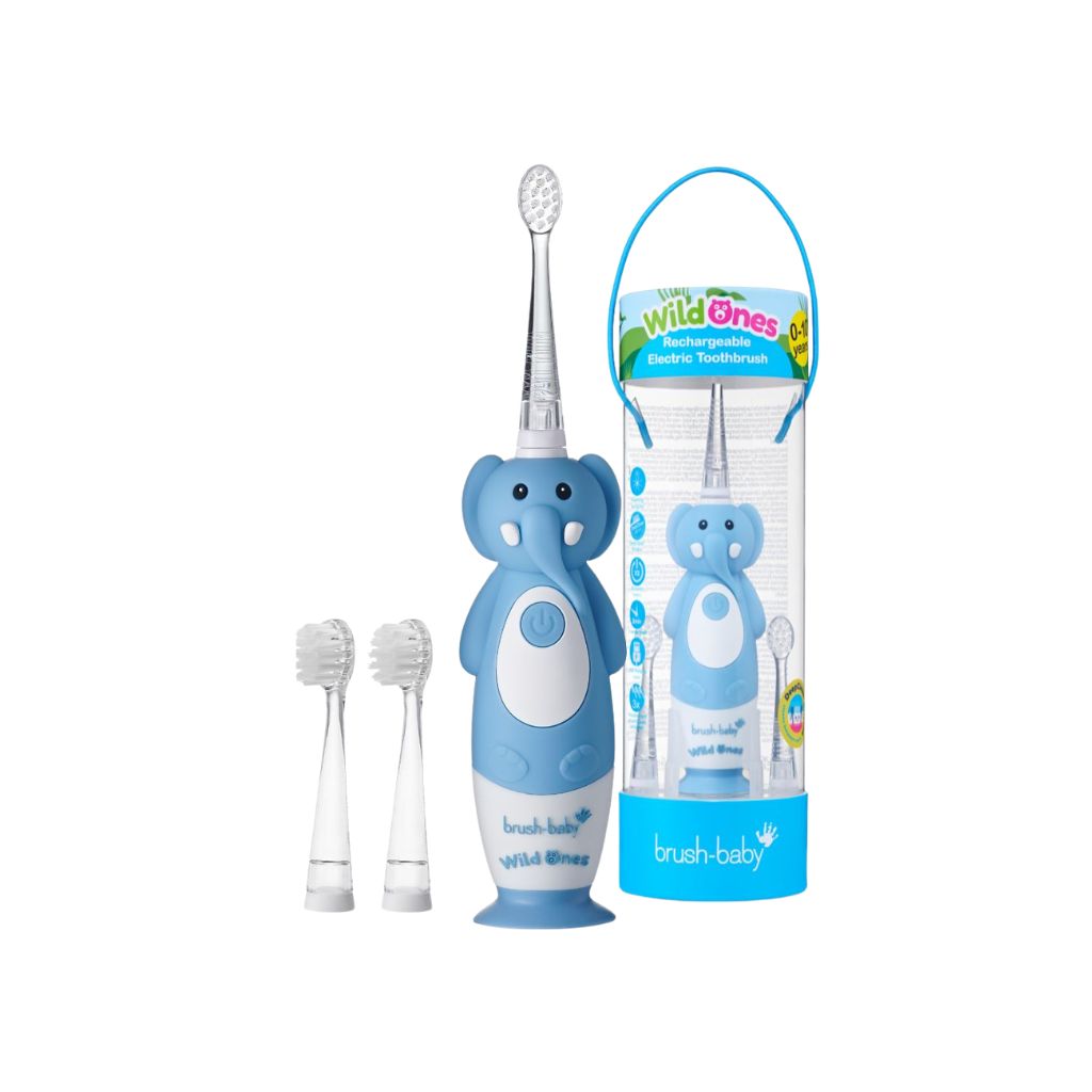 brush-baby Brosse à dents électrique WildOnes™ Evie l'éléphant 0-10 ans