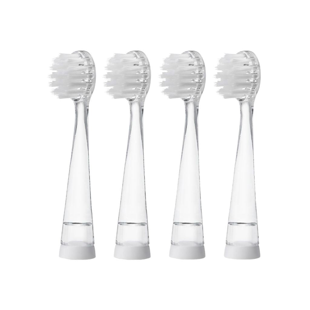brush-baby Tête de brosse pour brosse à dents électrique WildOnes™ - 4 pièces