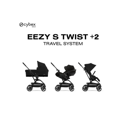 Cybex Poussette Eezy S Twist+2 Magic Black