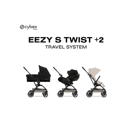 Cybex Poussette Eezy S Twist+2 Dune Grey