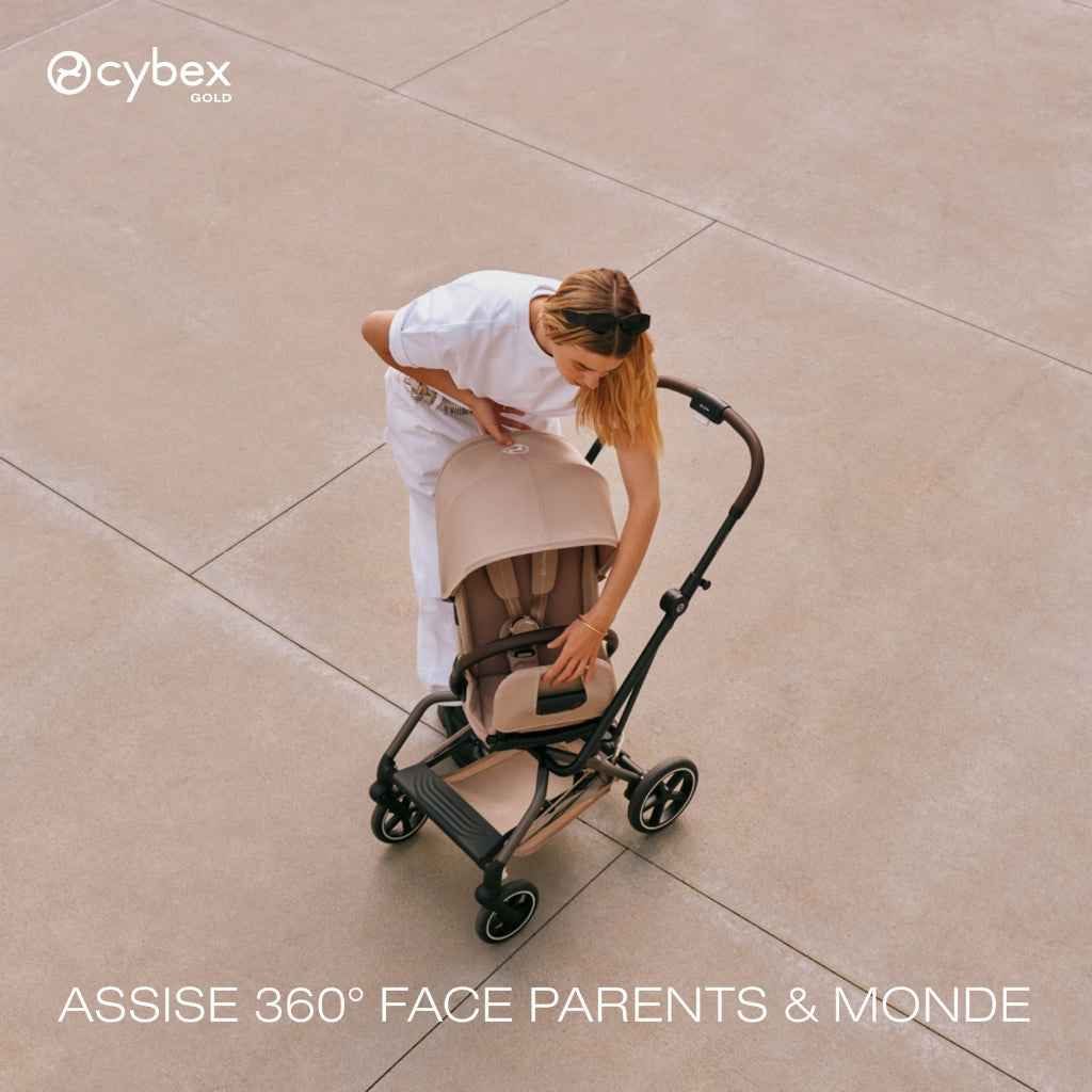 Cybex Poussette Eezy S Twist+2 Dune Grey