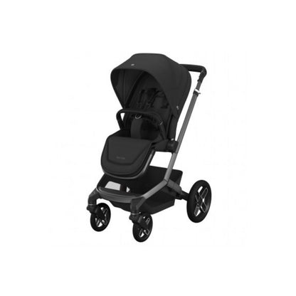 Maxi-Cosi 3-en-1 Poussette Fame Onyx Black + Nacelle + Pebble Slide Pro Onyx Black + Base Familyfix Slide Pro