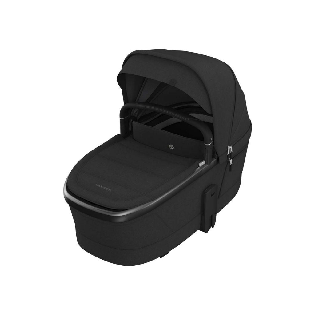 Maxi-Cosi 3-en-1 Poussette Fame Onyx Black + Nacelle + Pebble Slide Pro Onyx Black + Base Familyfix Slide Pro