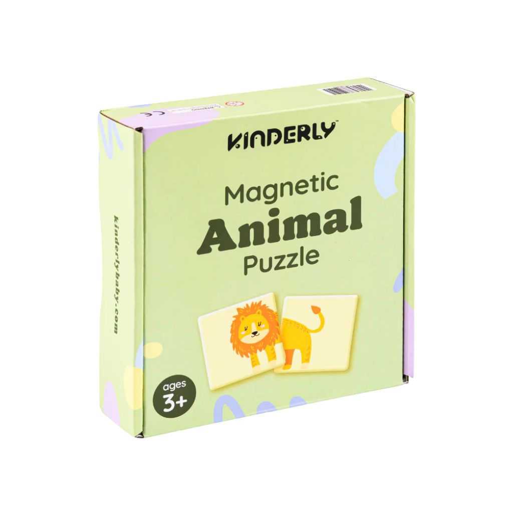 Kinderly Magnetische Dieren Puzzel – 40 Stuks