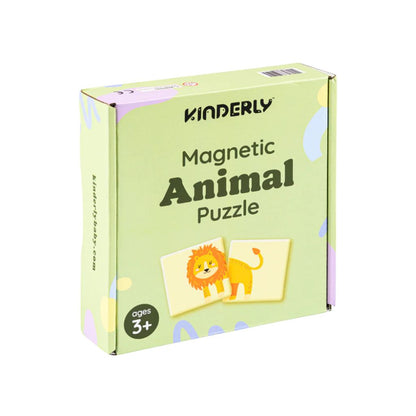 Kinderly Magnetische Dieren Puzzel – 40 Stuks