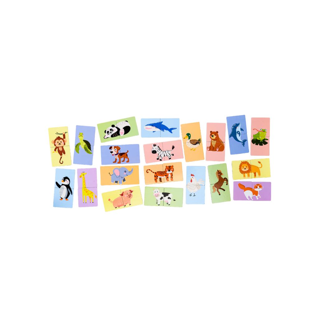 Kinderly Magnetische Dieren Puzzel – 40 Stuks