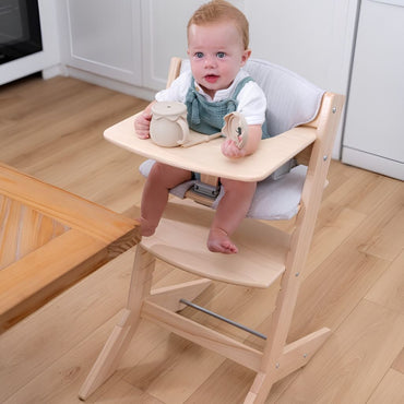 Geuther Chaise haute en bois Syt Eco + Tablette-repas
