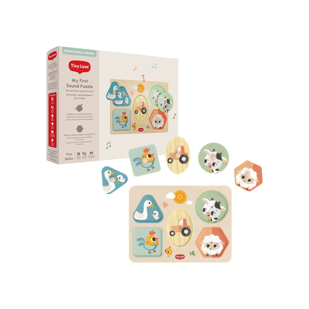 TinyLove Puzzle En Bois Farmers 