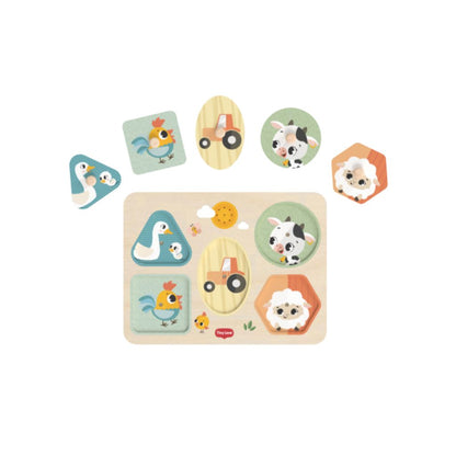 TinyLove Puzzle En Bois Farmers 