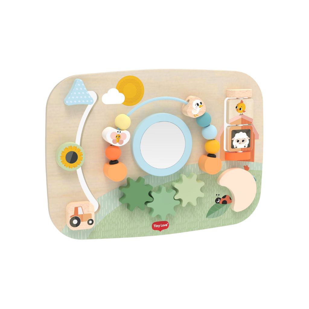 TinyLove Jouet d'éveil Busy Board Farmers