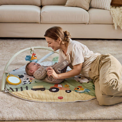 TinyLove Tapis De Jeu Avec Arche  Famers Gymini 
