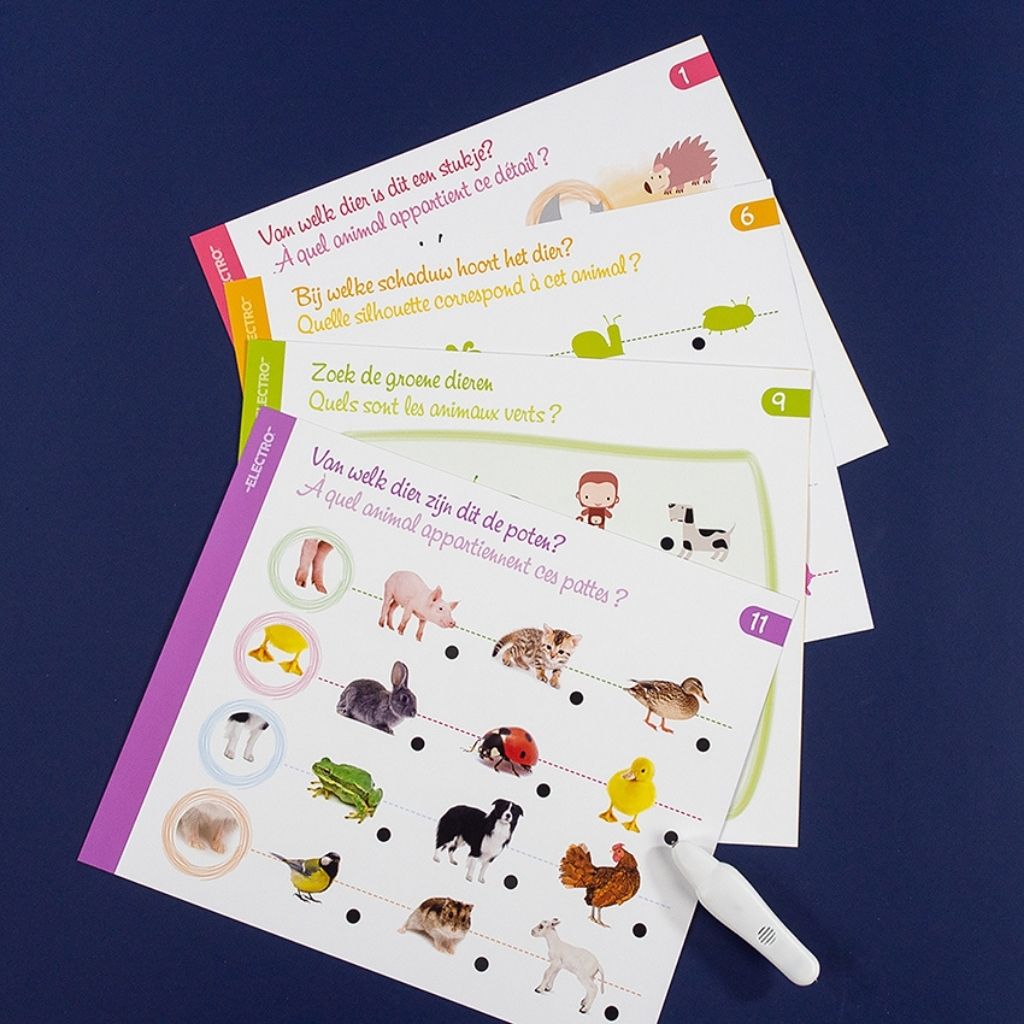Jumbo Jouet éducatif Stylo Magique Découvre Les Animaux