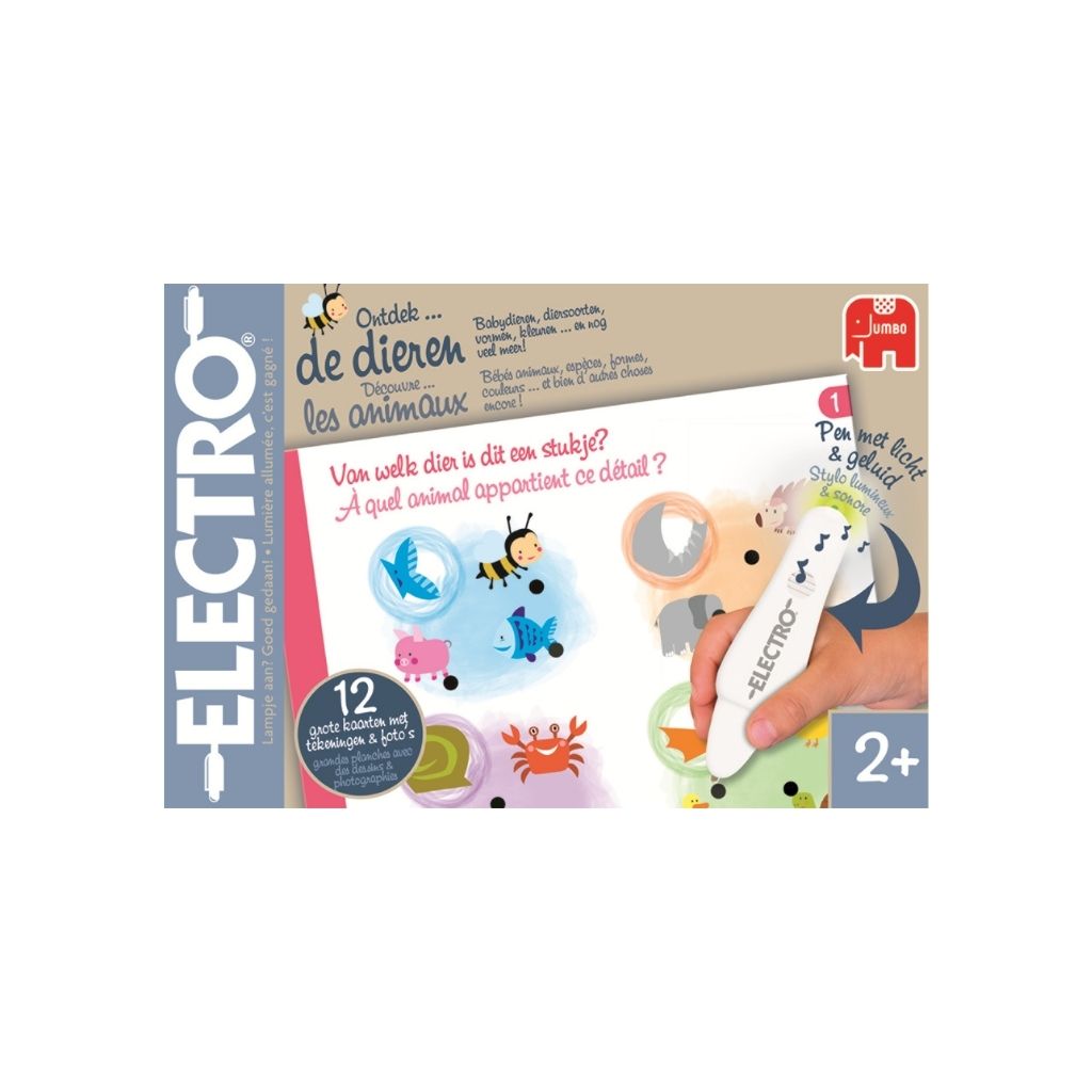 Jumbo Jouet éducatif Stylo Magique Découvre Les Animaux