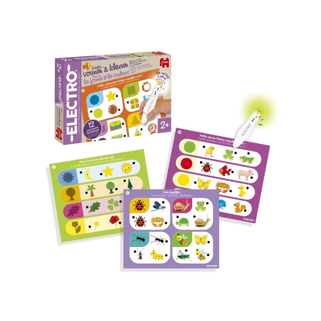 Jumbo Jouet éducatif Stylo Magique à La Découverte Des Formes Et Des Couleurs