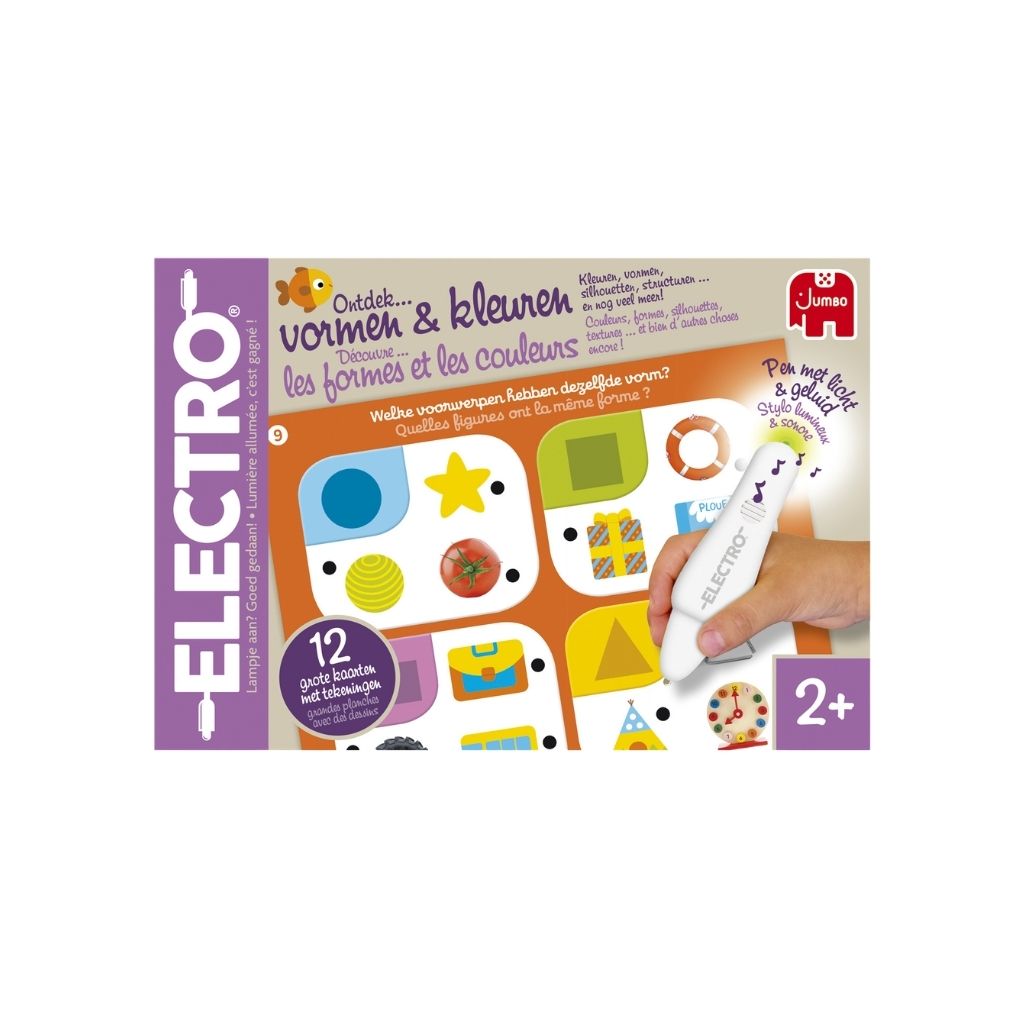 Jumbo Jouet éducatif Stylo Magique à La Découverte Des Formes Et Des Couleurs