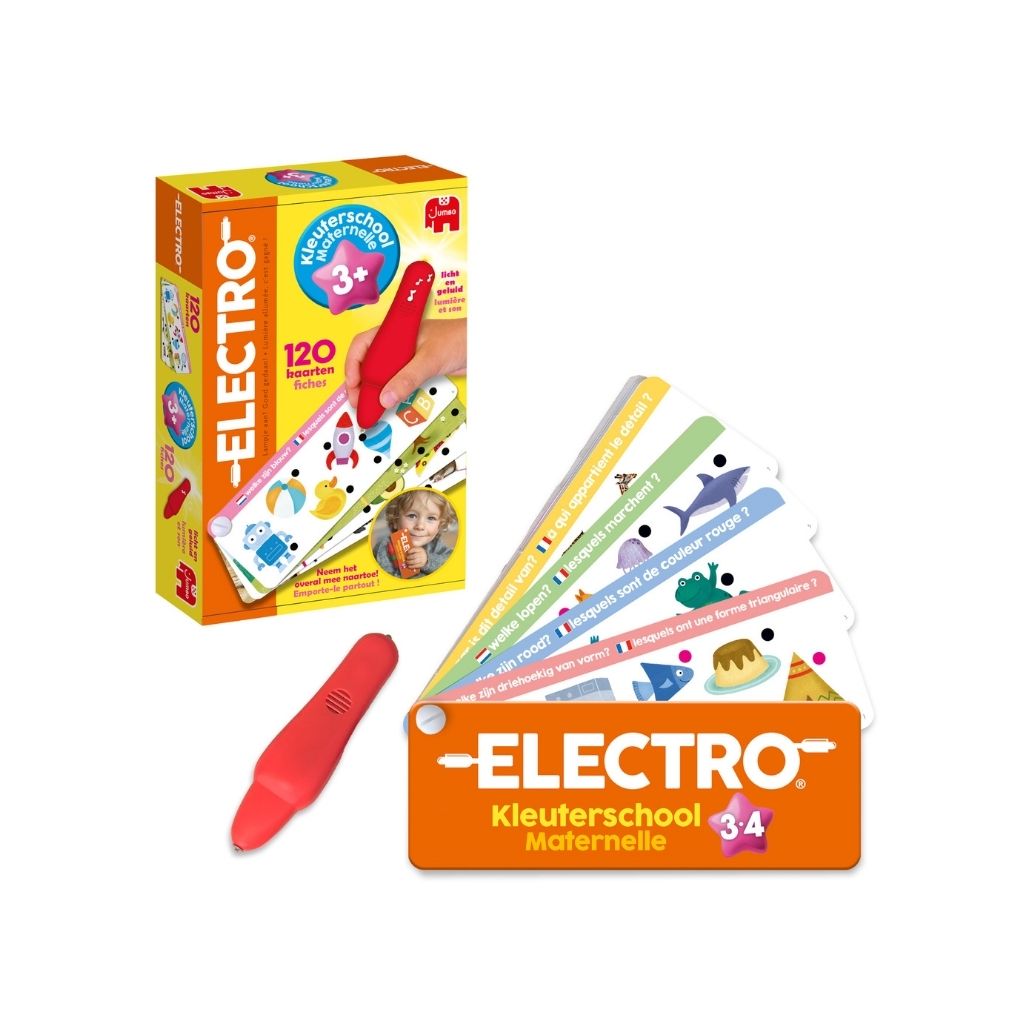 Jumbo Jouets éducatifs Electro Fan On The Go école Maternelle
