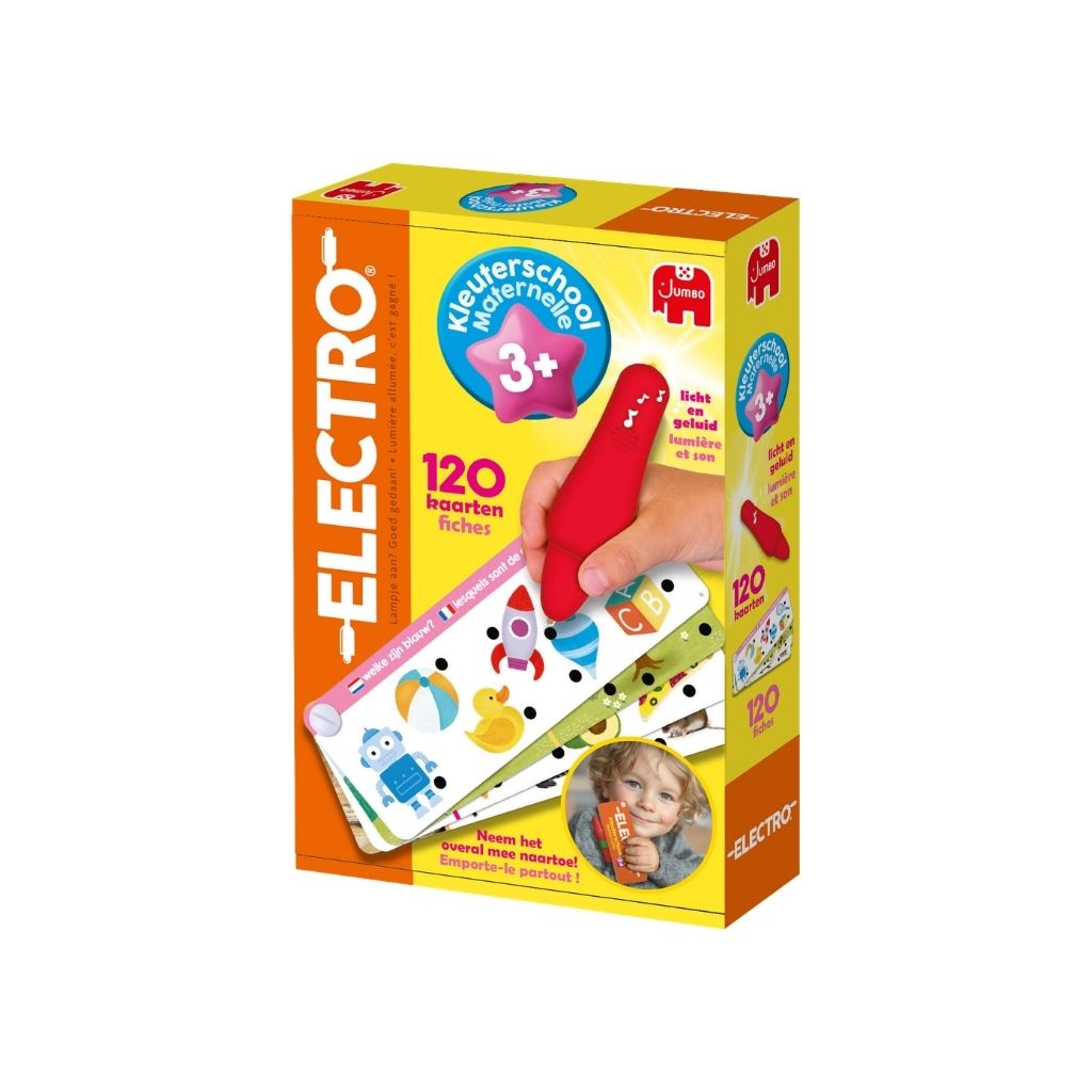 Jumbo Jouets éducatifs Electro Fan On The Go école Maternelle