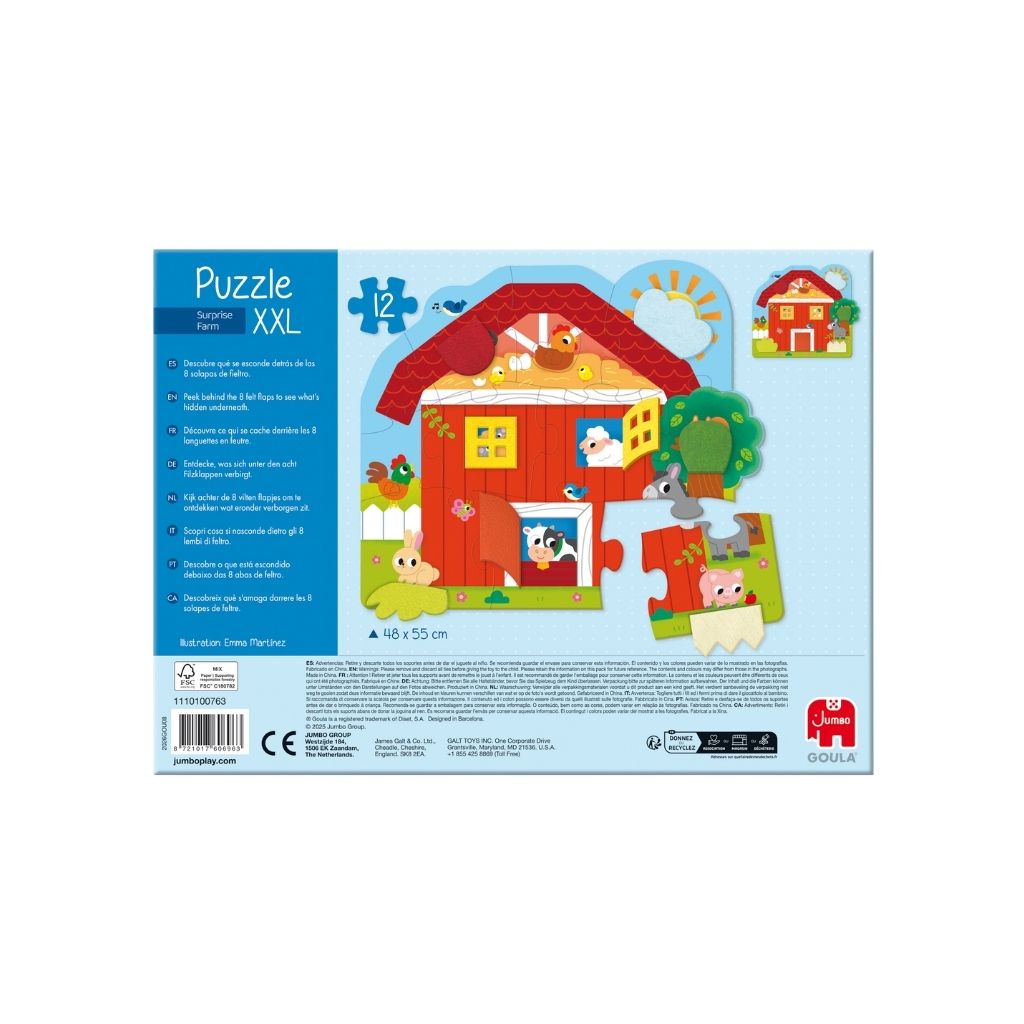 Jumbo Puzzel Goula XXL Surprise Farm