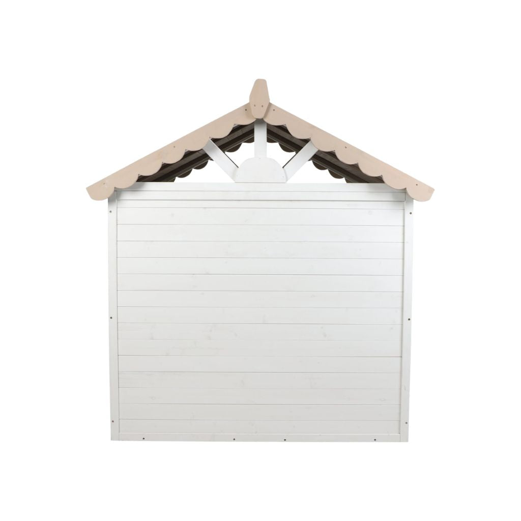 Little Dutch Maisonnette De Jeu d'extérieur En Bois Blanche