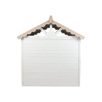 Little Dutch Maisonnette De Jeu d'extérieur En Bois Blanche