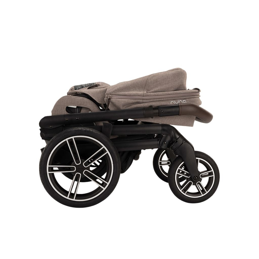 Nuna Poussette 3 en 1 Mixx Next Cedar + Nacelle Cedar + Siège-auto portable Groupe 0+ Pipa Urbn Caviar