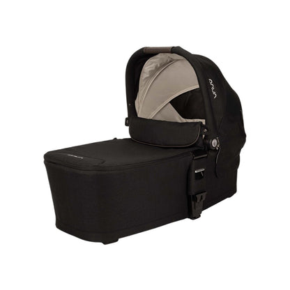 Nuna 3-in-1 Kinderwagen Mixx Next Caviar-Chocolate + Draagmand Caviar + Draagbare autostoel Groep 0+ Pipa Urbn Caviar