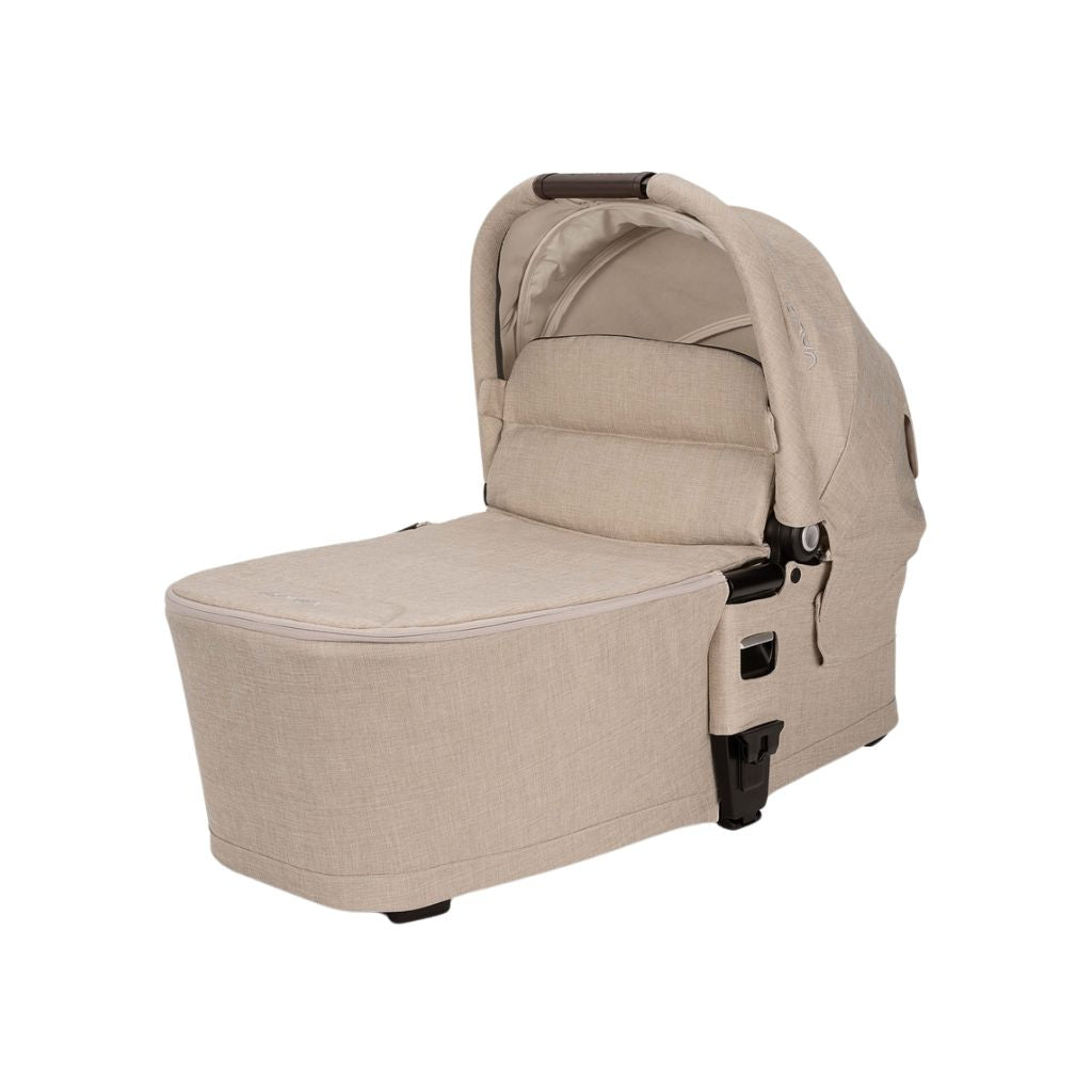 Nuna Poussette 3 en 1 Mixx Next Biscotti + Nacelle Biscotti + Siège-auto portable Groupe 0+ Pipa Urbn Caviar