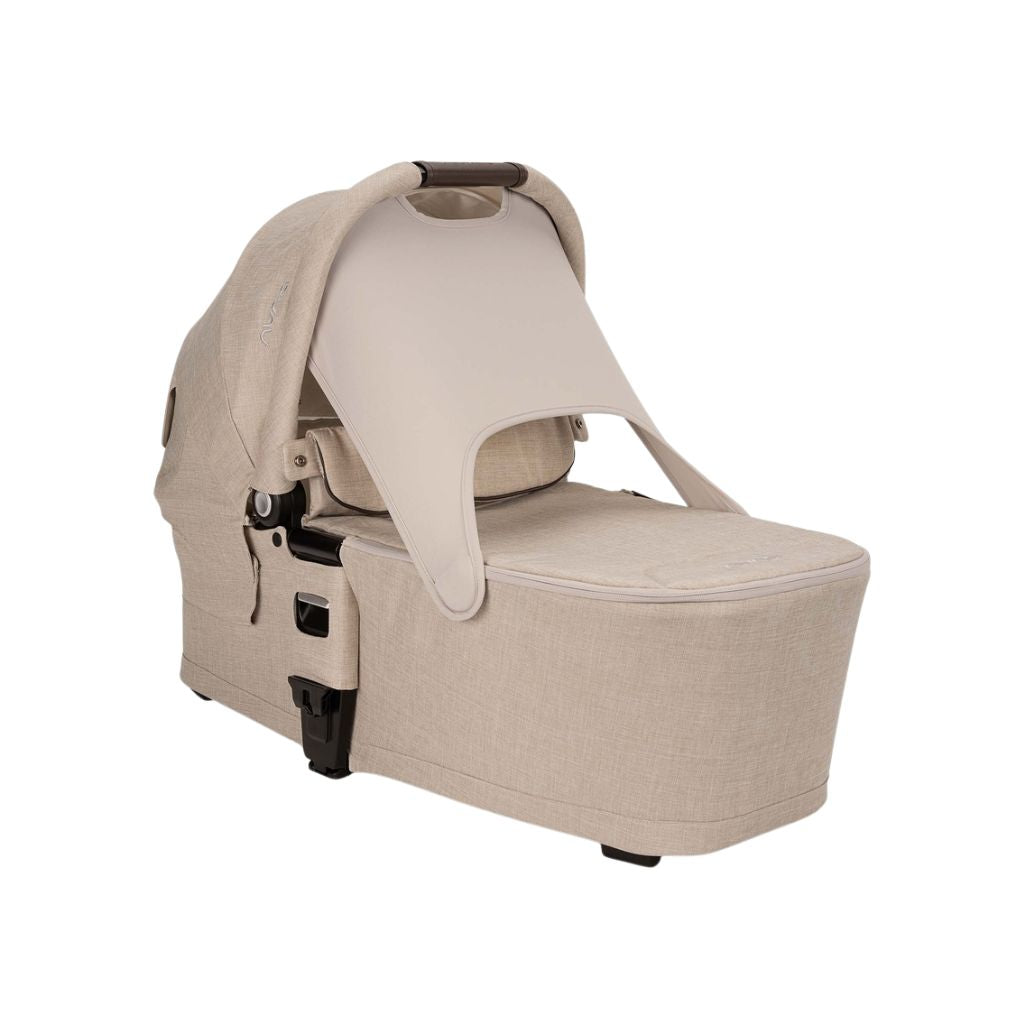 Nuna Poussette 3 en 1 Mixx Next Biscotti + Nacelle Biscotti + Siège-auto portable Groupe 0+ Pipa Urbn Caviar